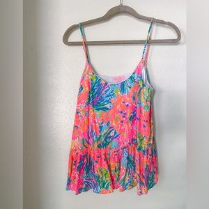 Lilly Pulitzer lines sleeveless top